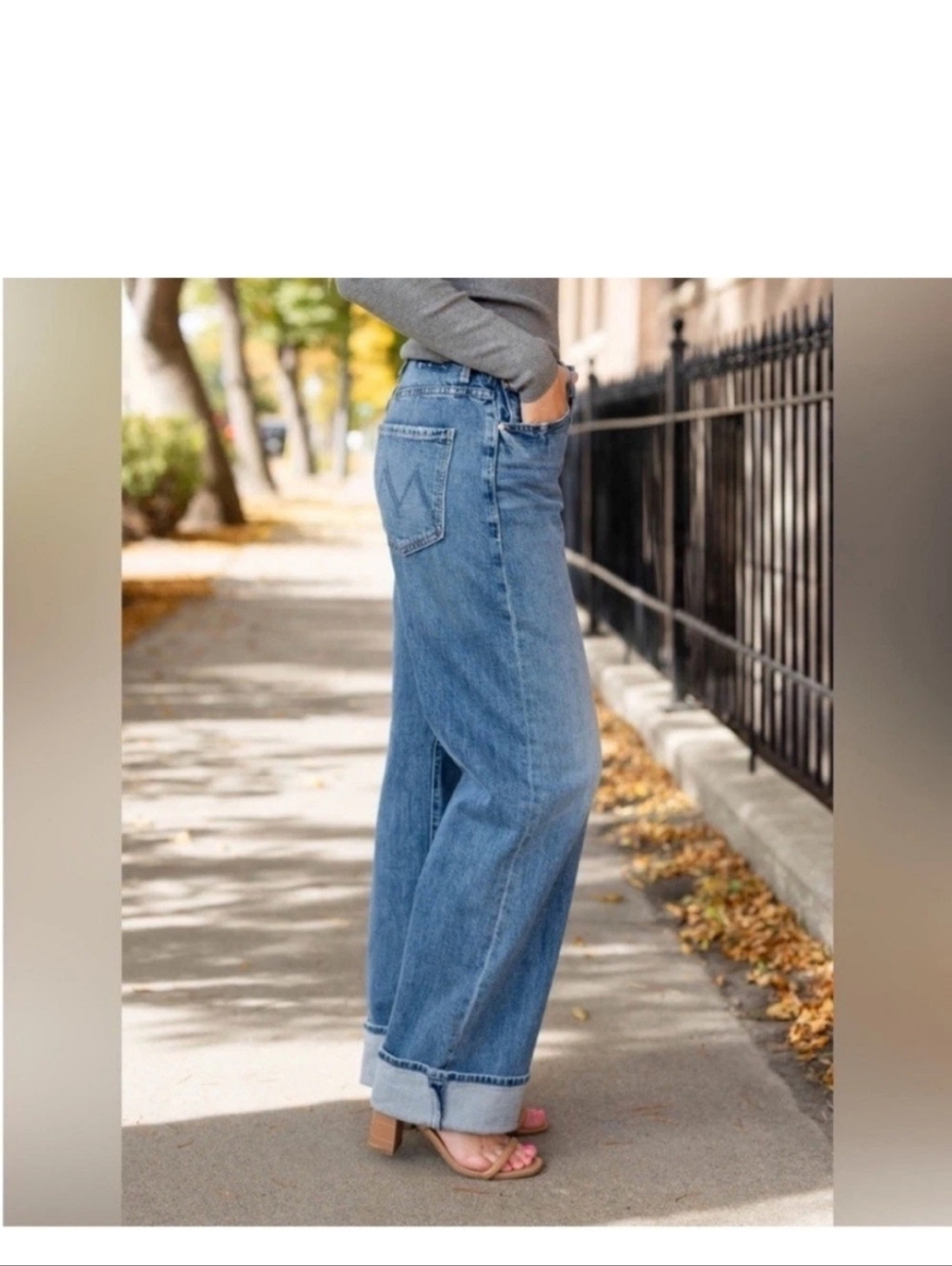 Mother Superior The Dodger Skimp Cuff In Music Is The Medium Size 26 NWT - Picture 5 of 16